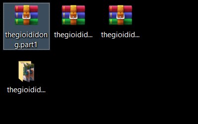 5. Chia nhỏ file nén với WinRAR
